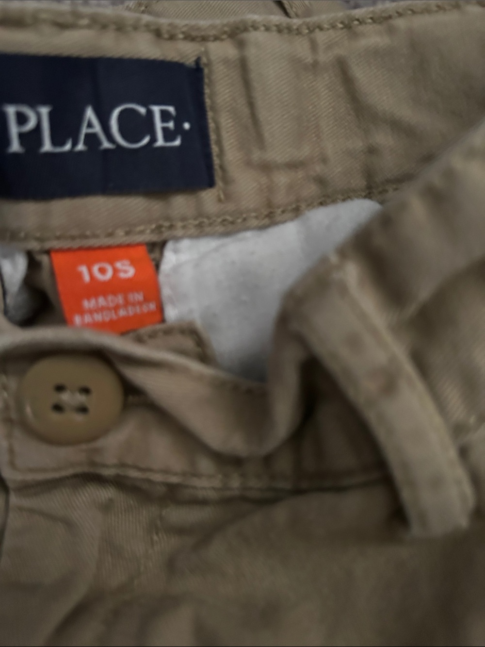 🚌Bundle of 4-The Children's Place navy and khaki pants🚌 - Picture 2 of 2